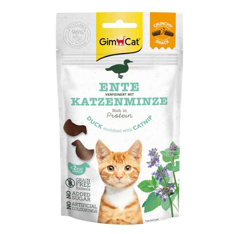 GimCat Crunchy Snack Digestive kaczka 50 g