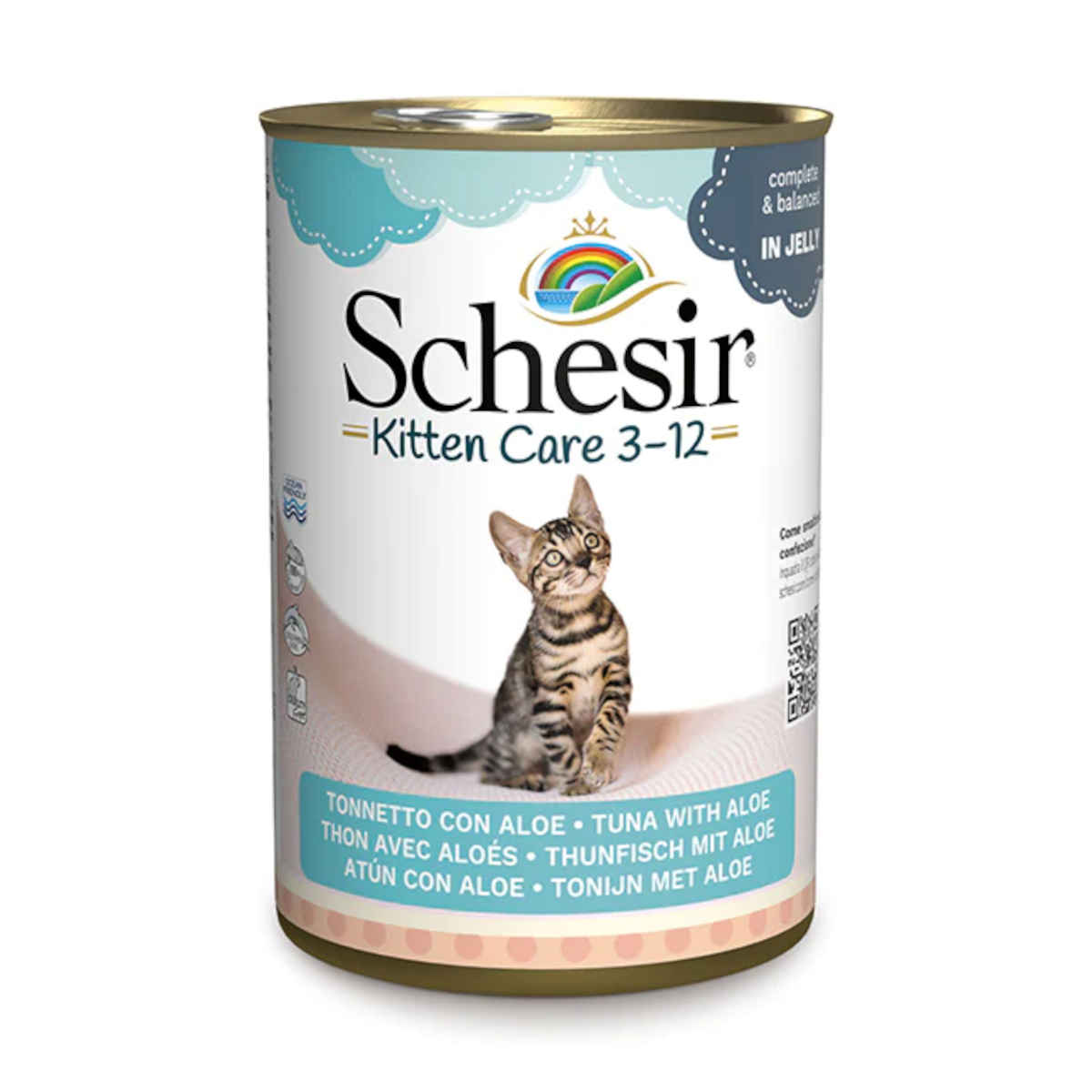 Schesir C&B tuńczyk z aloesem w galaretce kitten 140 g