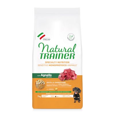 Trainer Sensitive jagnięcina adult małe rasy 7 kg