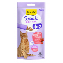 GimCat łosoś z pomidorem 15 g × 6