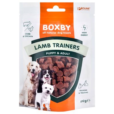 Boxby Lamb przysmak treningowy 100 g × 3