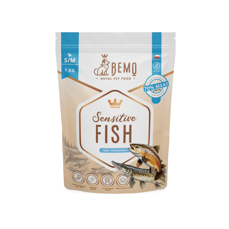 Bemo Sensitive ryba adult 1 kg