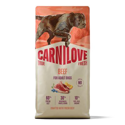 Carnilove True Fresh wołowina adult 12 kg × 2
