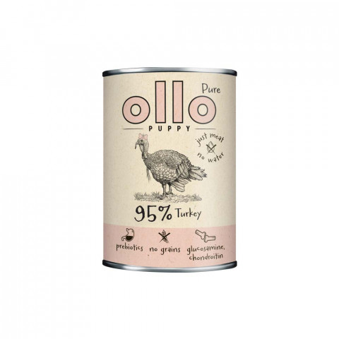 Ollo Pure indyk puppy 850 g