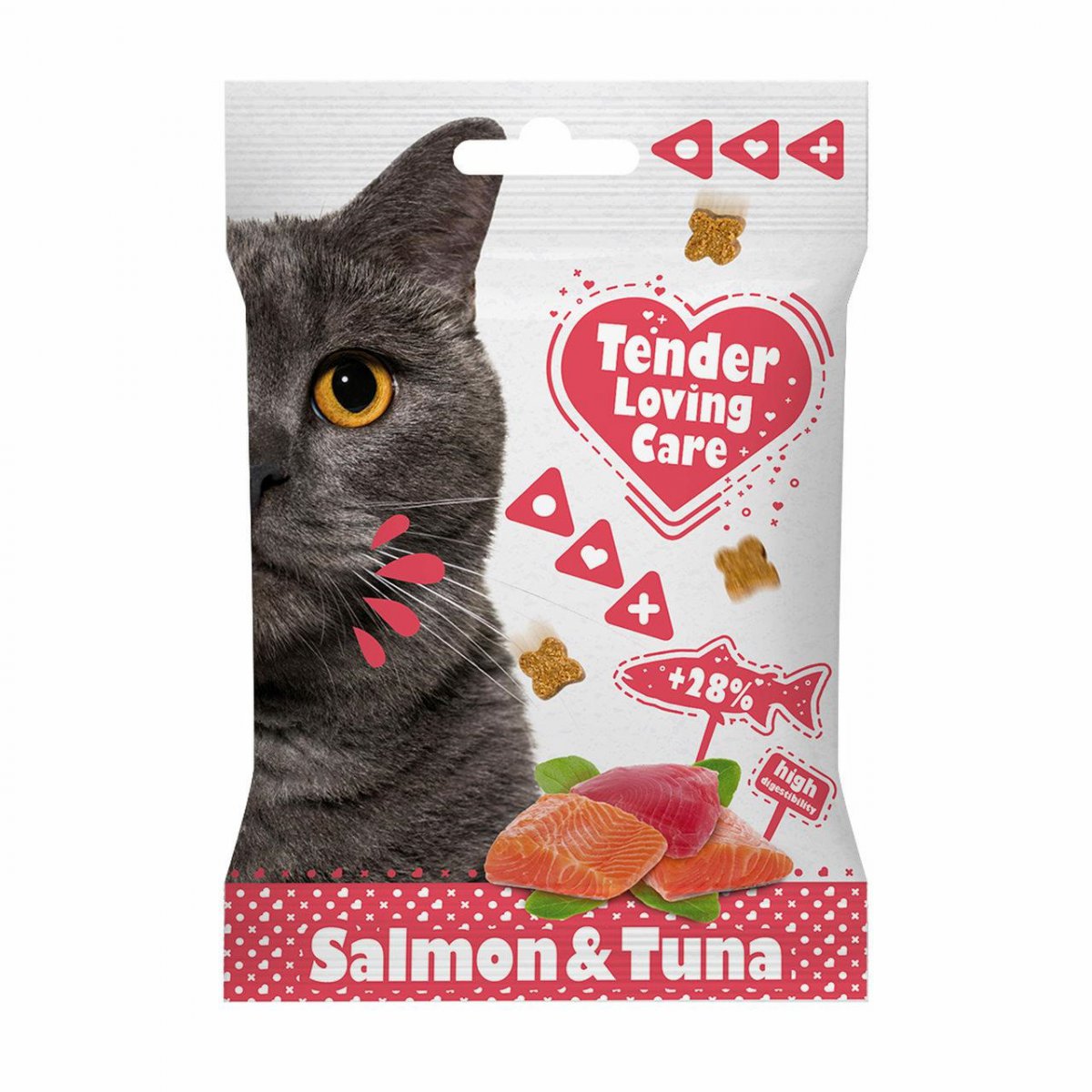 DUVO+ Soft Snack tuńczyk, łosoś 50 g