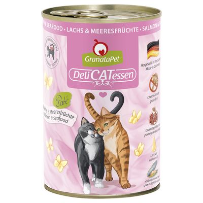 GranataPet DeliCatessen Sensitive łosoś 400 g × 12