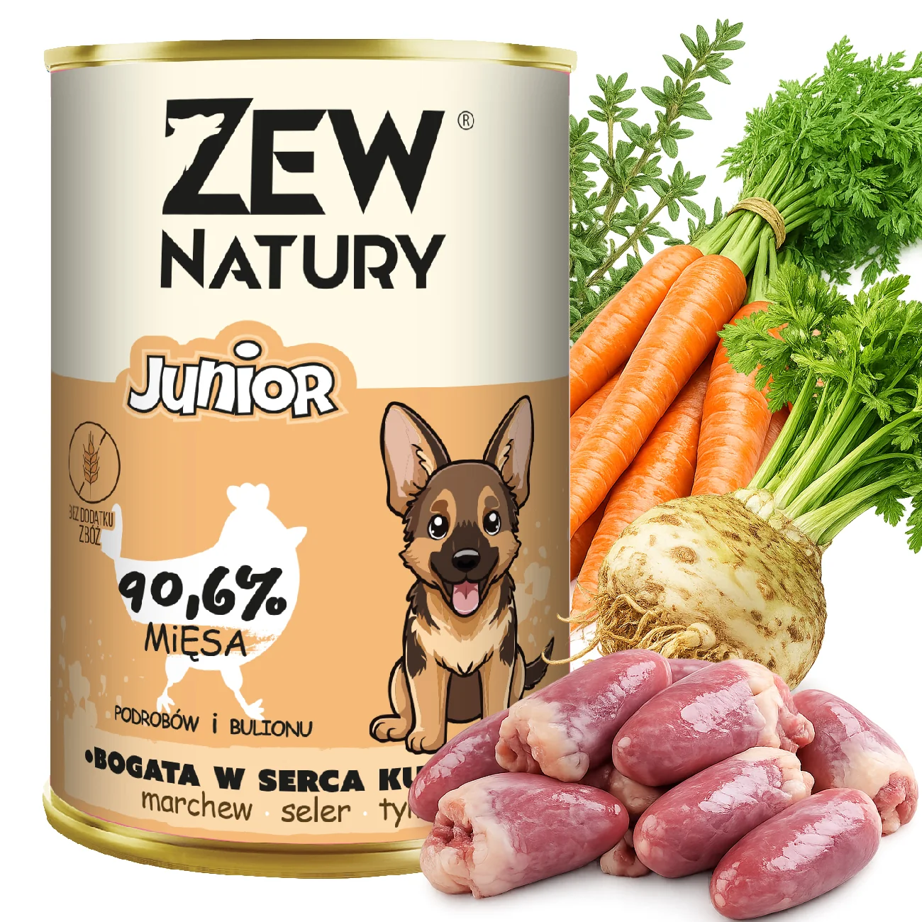 Zew Natury kurczak junior 400 g × 10