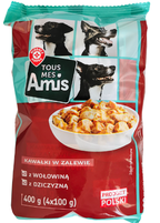 Tous Mes Amis dziczyzna, wołowina 100 g × 4