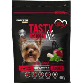BioFeed Tasty Dogs Life wołowina adult małe rasy 600 g
