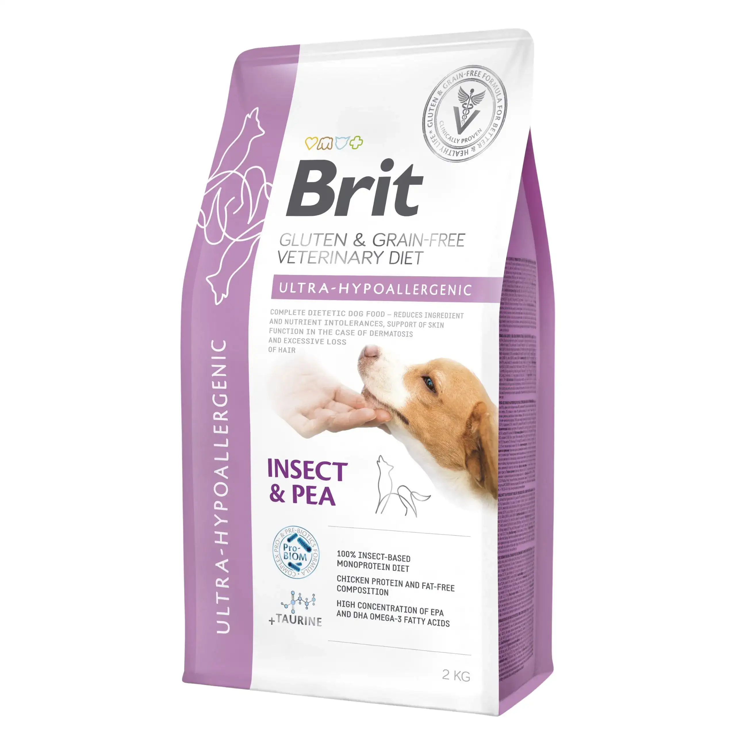 Brit Veterinary Diet Ultra-Hypoallergenic owady adult 2 kg