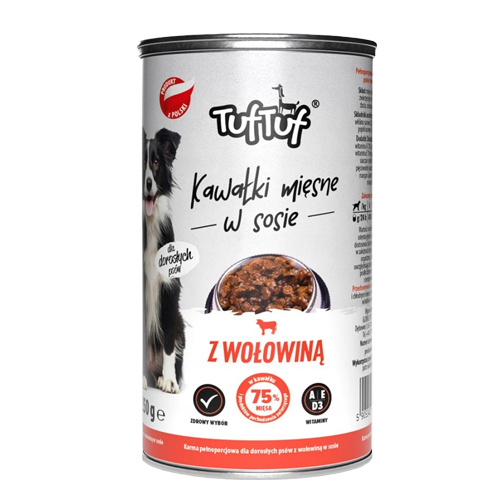 Tuf Tuf Tuf Tuf wołowina 1,25 kg