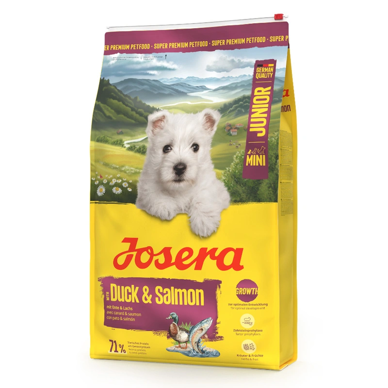 Josera Mini kaczka, łosoś junior małe rasy 10 kg