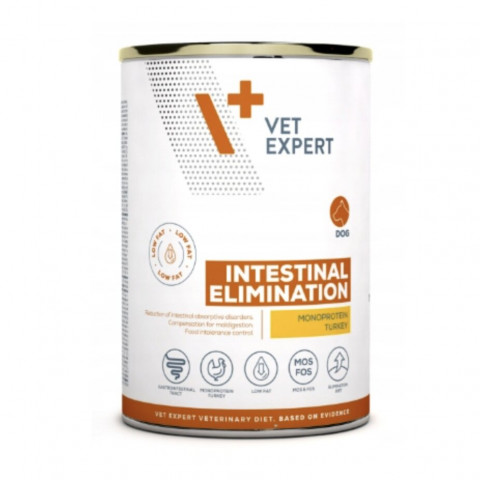 VetExpert Veterinary Diet Intestinal Low Fat indyk adult 400 g