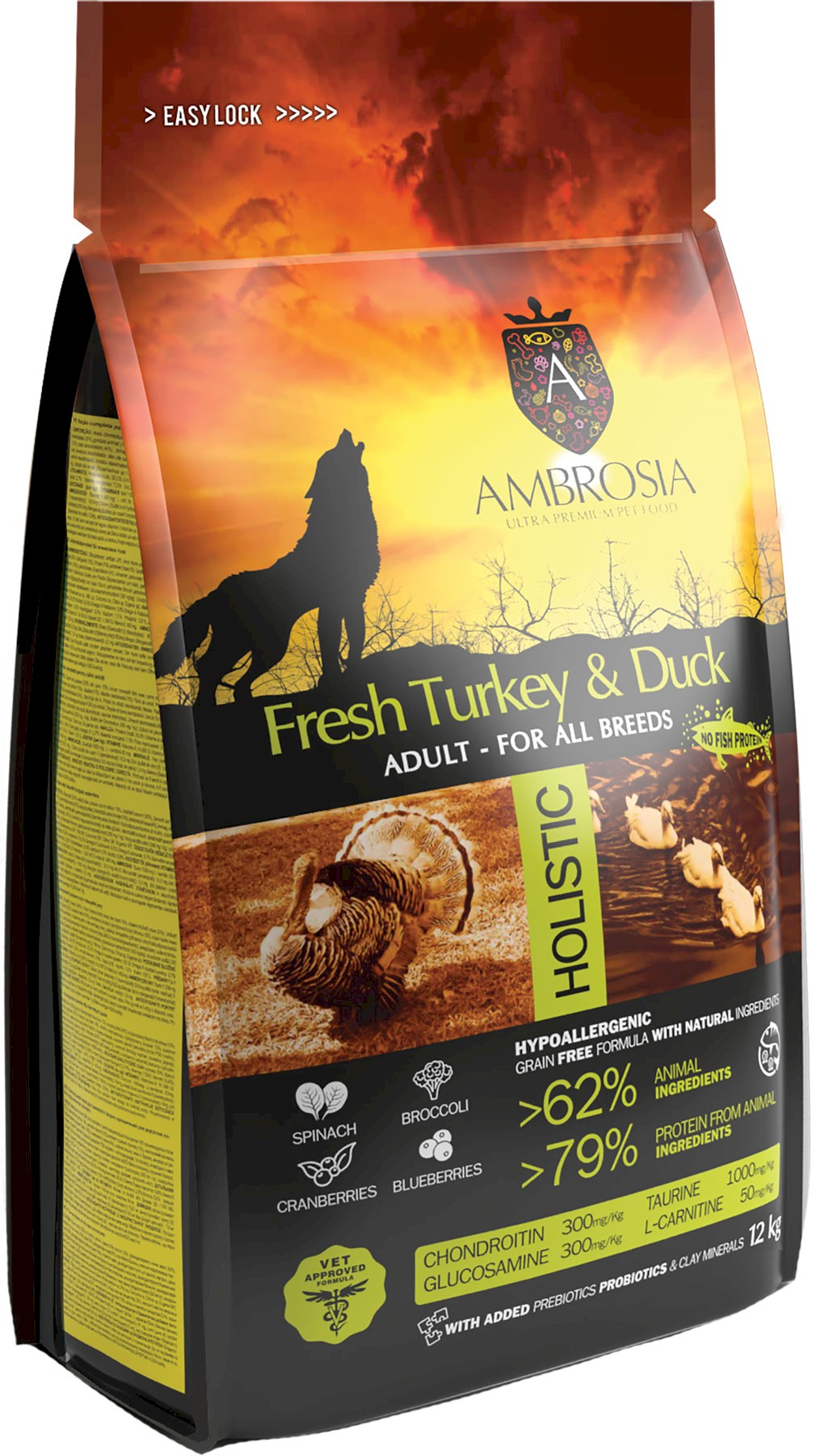 Ambrosia indyk, kaczka adult 12 kg