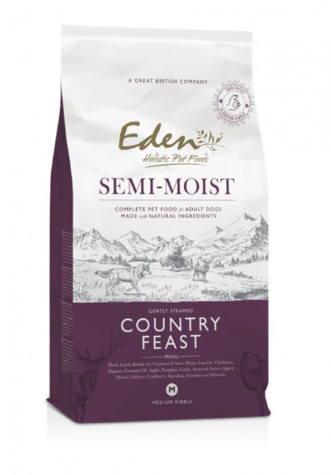 Eden Country Feast dziczyzna, jagnięcina, kaczka, królik adult 10 kg