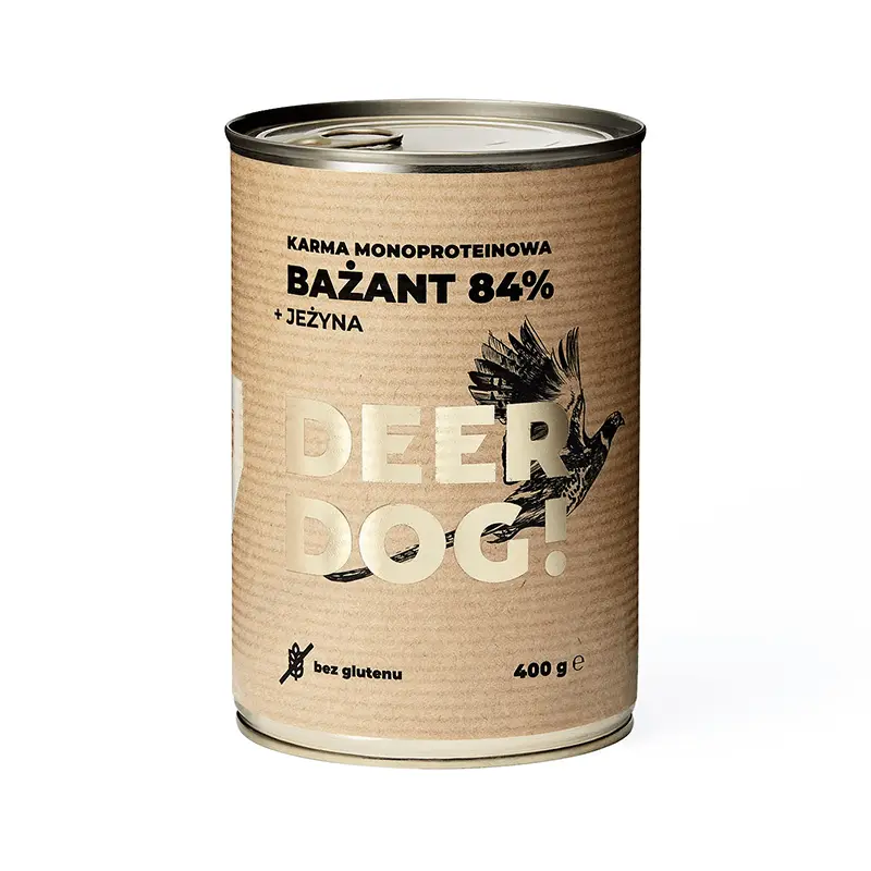 Deer Dog bażant z jeżyną adult 400 g
