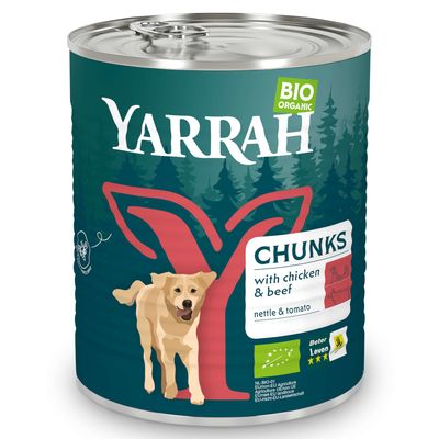 Yarrah Bio wołowina adult 820 g × 6