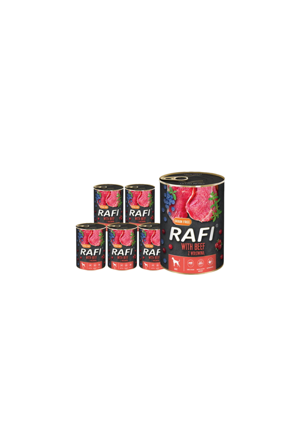 Dolina Noteci Rafi wołowina adult 400 g × 24