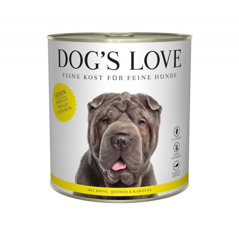 Dog's Love kurczak z quinoa adult 800 g