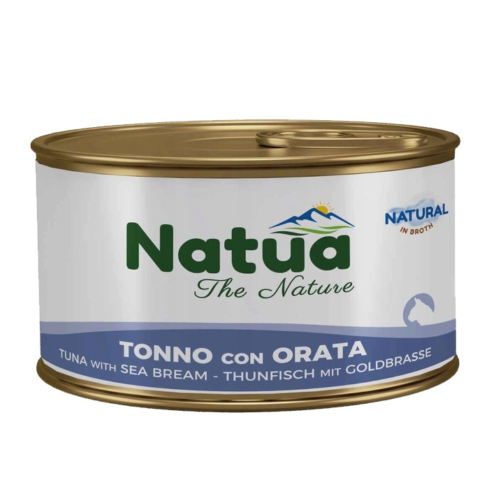 Natua Natural dorada, tuńczyk w bulionie 85 g