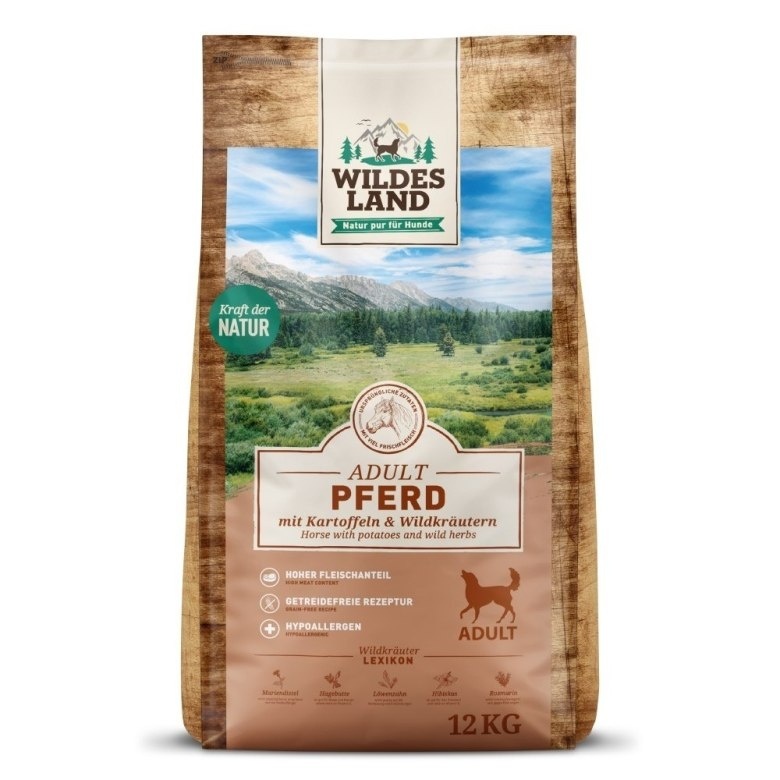 Wildes Land Dog konina adult 12 kg