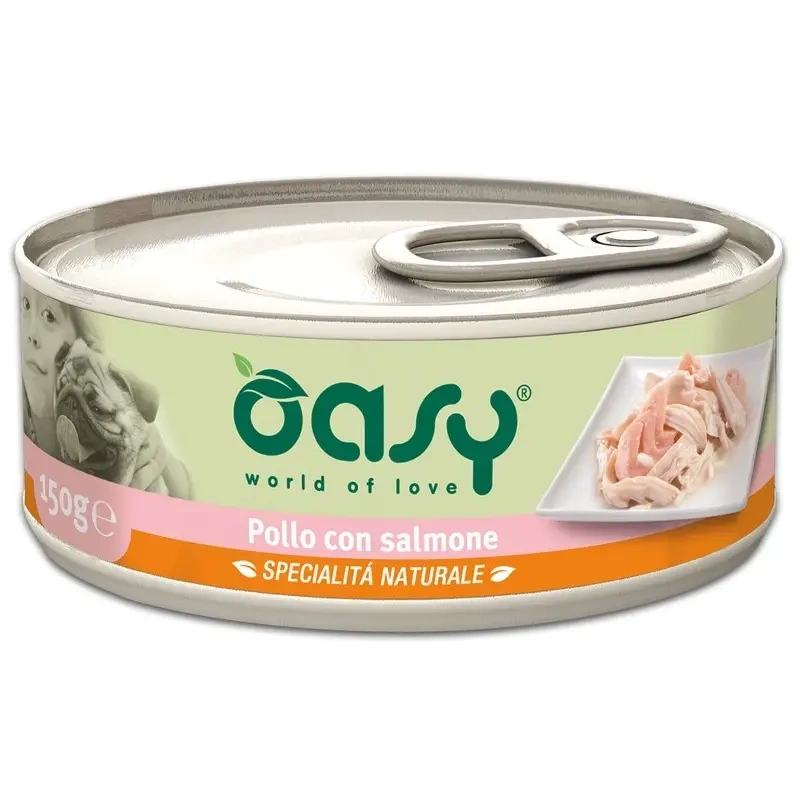 Oasy kurczak, łosoś adult 150 g