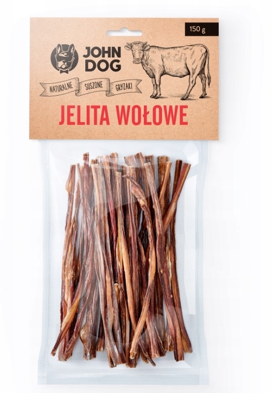 John Dog Gryzaki Naturalne wołowina 150 g