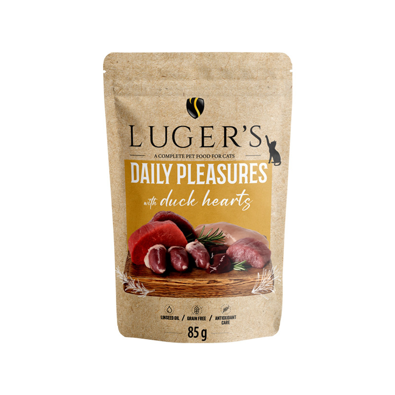 Luger's Daily Pleasures kaczka z sercami 85 g