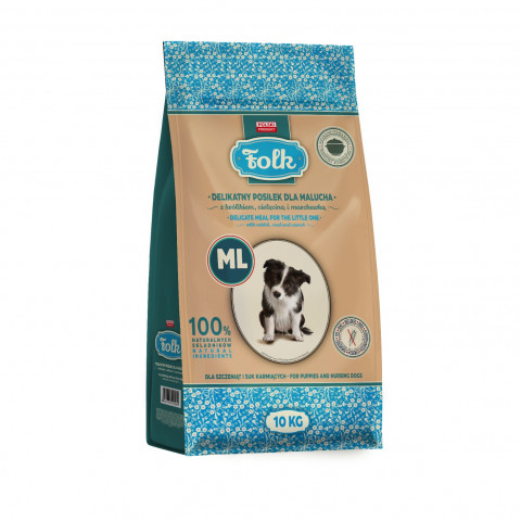 Folk cielęcina, królik junior średnie rasy, duże rasy 10 kg