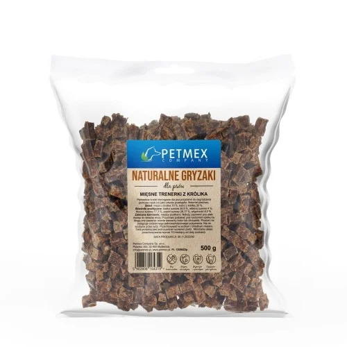 Petmex Mięsne Trenerki królik 500 g