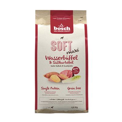 Bosch HPC Soft Maxi bawół wodny ze słodkim ziemniakiem adult duże rasy 1 kg