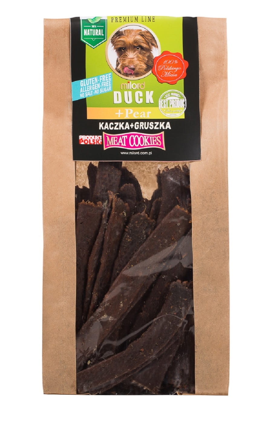 Milord Meat Cookies kaczka, gruszka 80 g