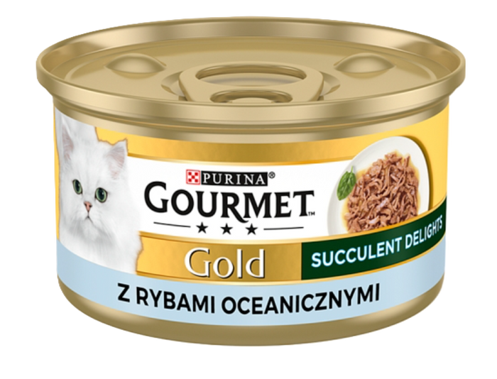 Purina Gourmet Gold ryba oceaniczna w sosie adult 85 g