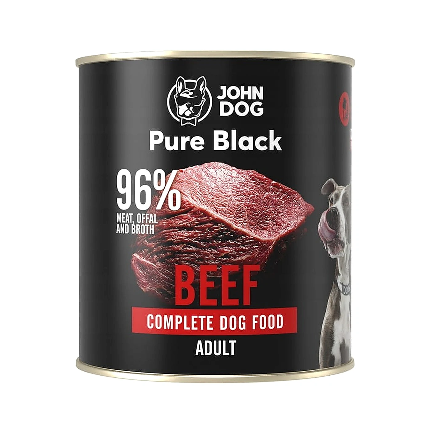John Dog Pure Black wołowina adult 800 g
