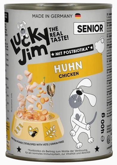 Lucky Jim Classic kurczak senior 400 g