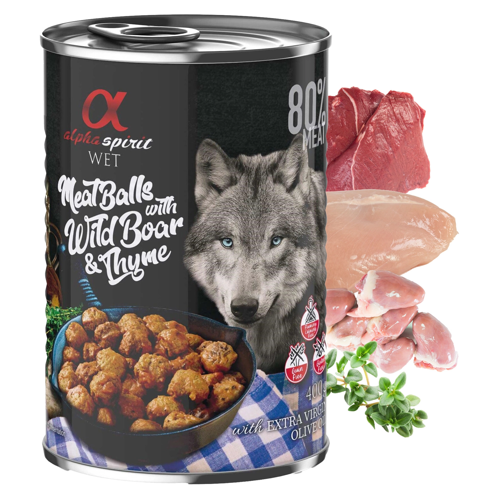 Primal Spirit dziczyzna 400 g