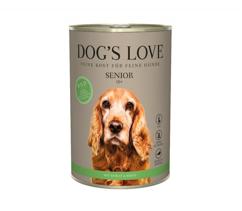 Dog's Love dziczyzna senior 400 g