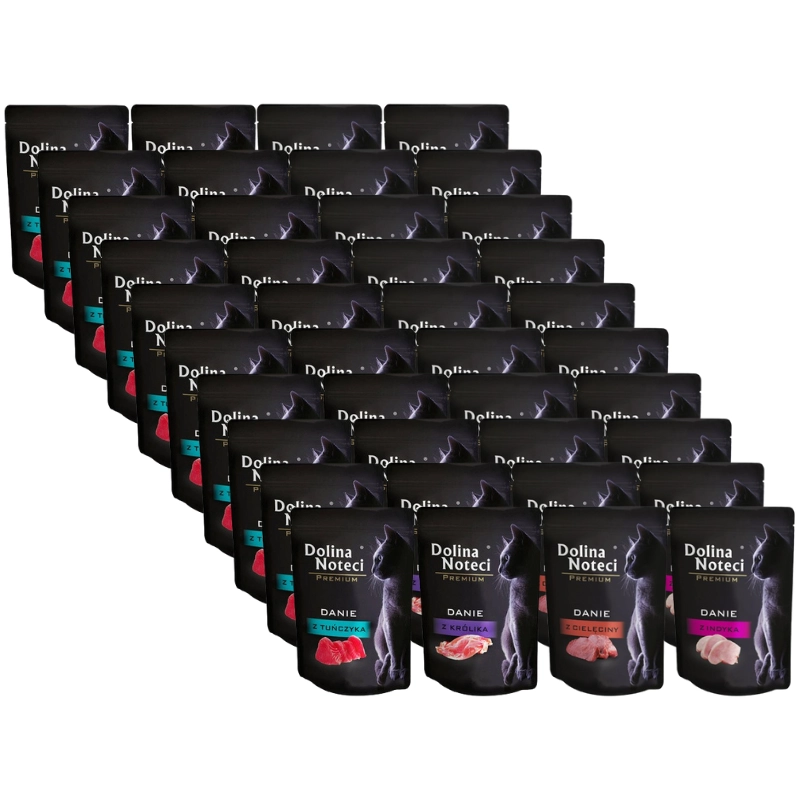 Dolina Noteci Premium mix smaków adult 85 g × 40