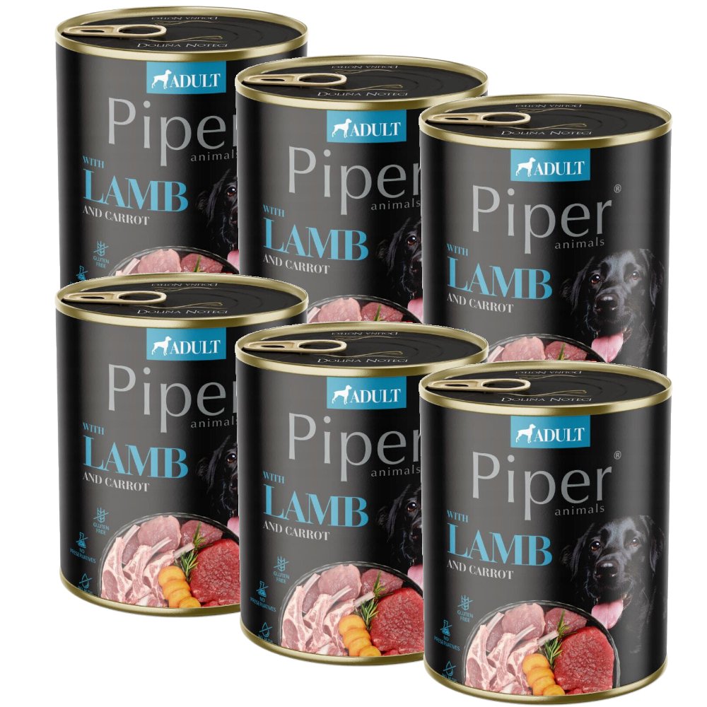 Piper jagnięcina adult 800 g × 6