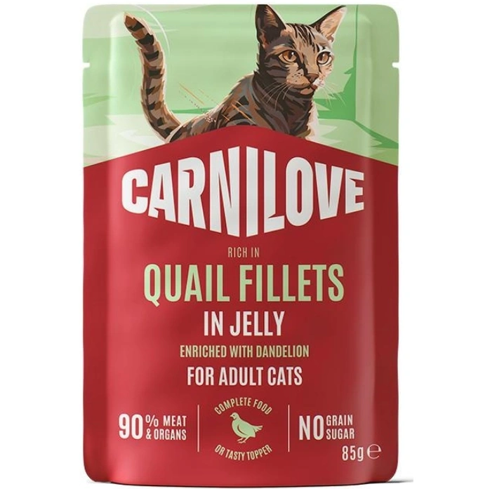 Carnilove przepiórka w galaretce adult 85 g