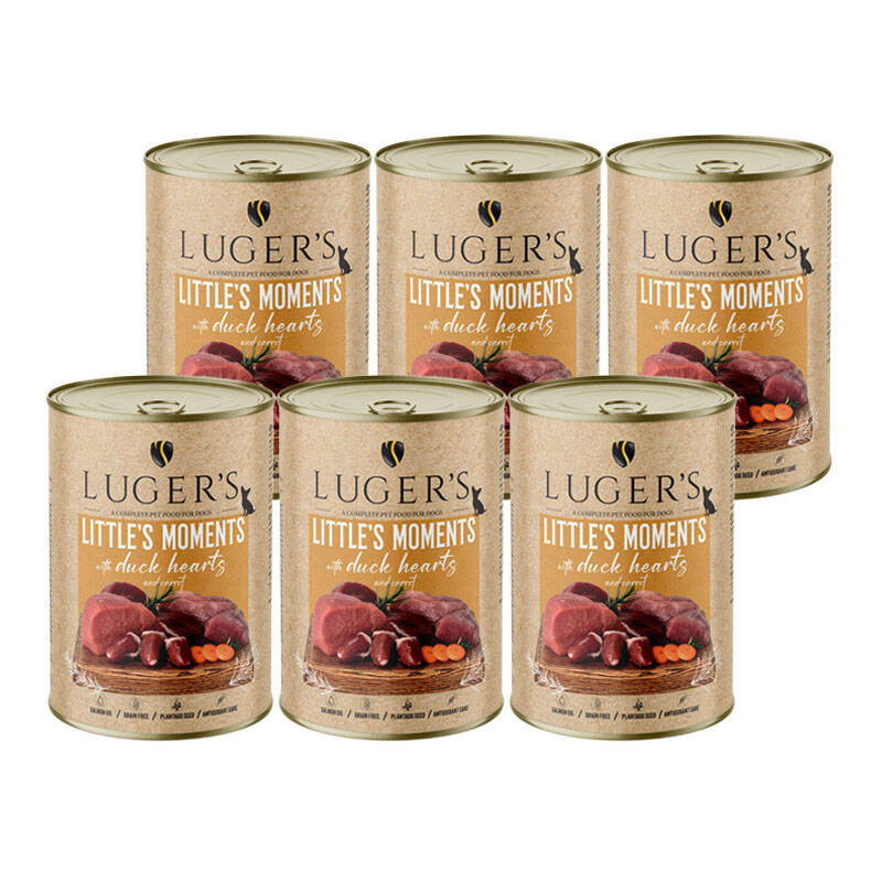 Luger's Little's Moments kaczka małe rasy 400 g × 6