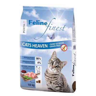 Porta 21 Feline Finest Sensitive Light kurczak 10 kg × 2