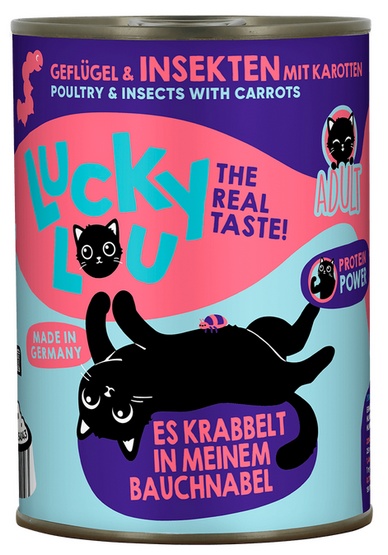 Lucky Lou Lifestage drób, owady adult 400 g