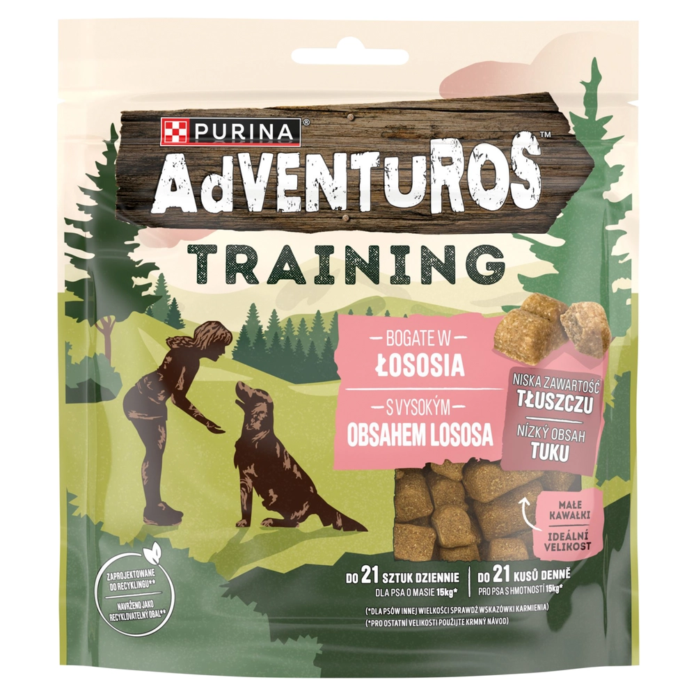 Purina Adventuros Training łosoś adult 115 g