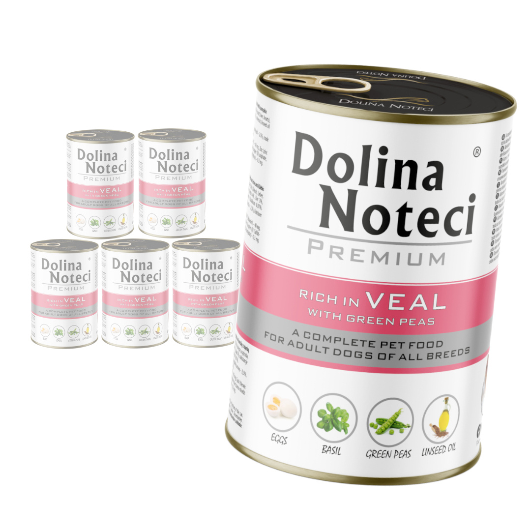Dolina Noteci Premium cielęcina adult 400 g × 6