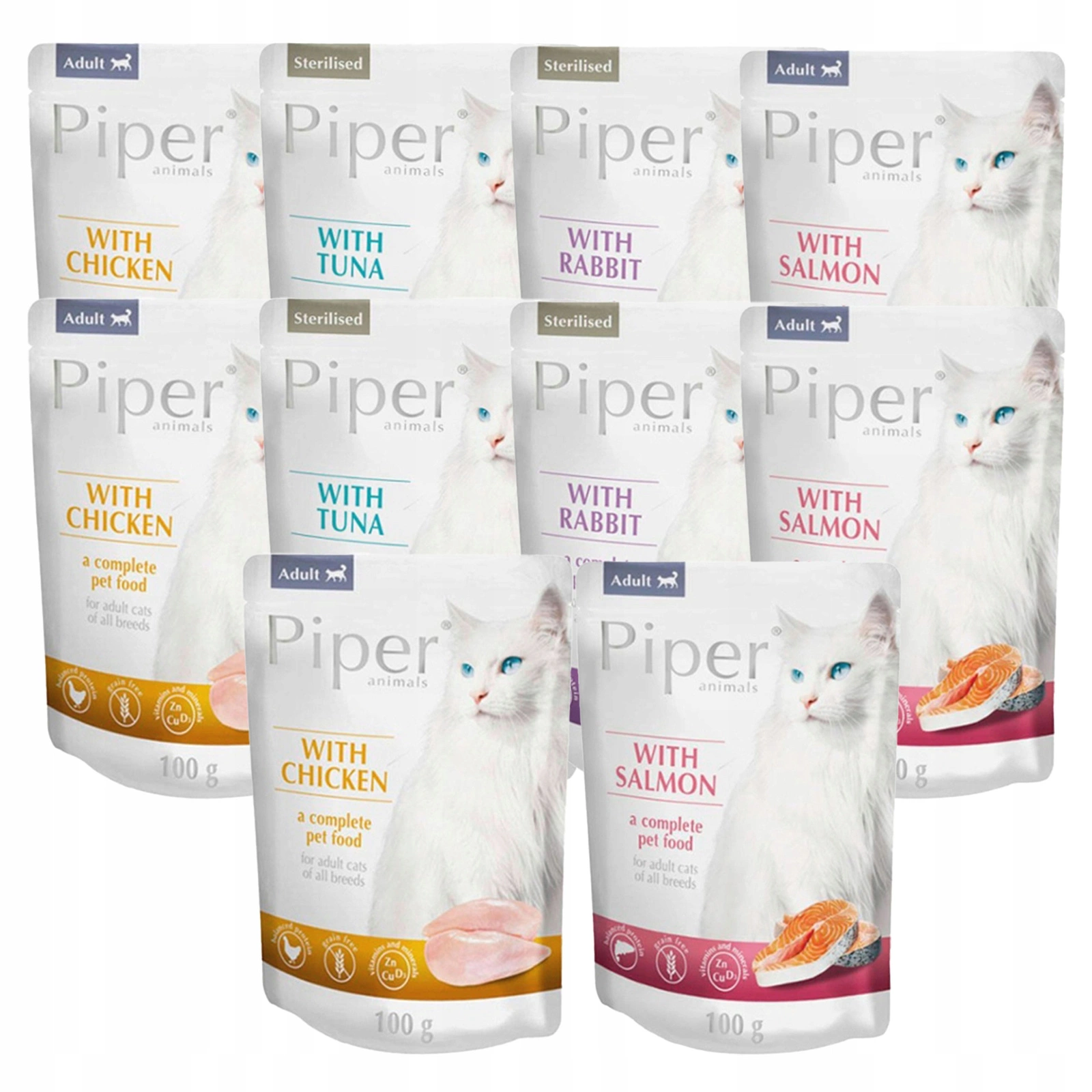 Dolina Noteci Piper mix smaków 100 g × 10