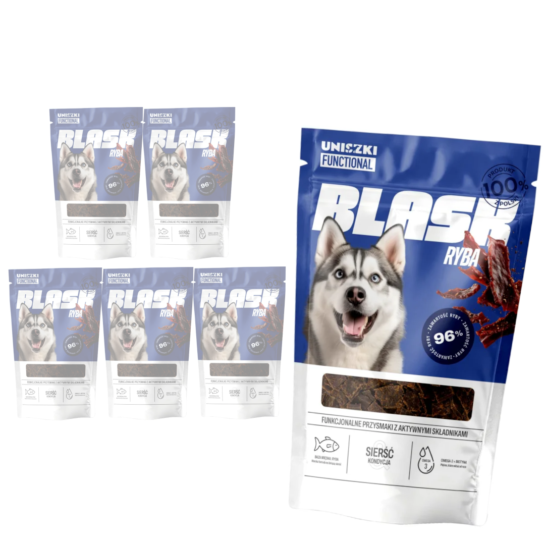 Uniszki Functional Blask ryba 90 g × 6