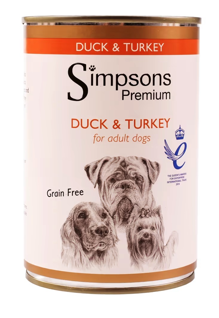 Simpsons Premium indyk, kaczka adult 400 g