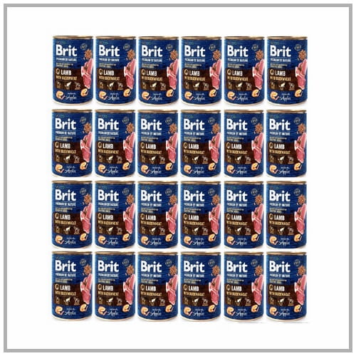 Brit Premium jagnięcina z gryką adult 400 g × 24