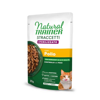 Trainer Straccetti Sterilised mix smaków w sosie adult 85 g × 24